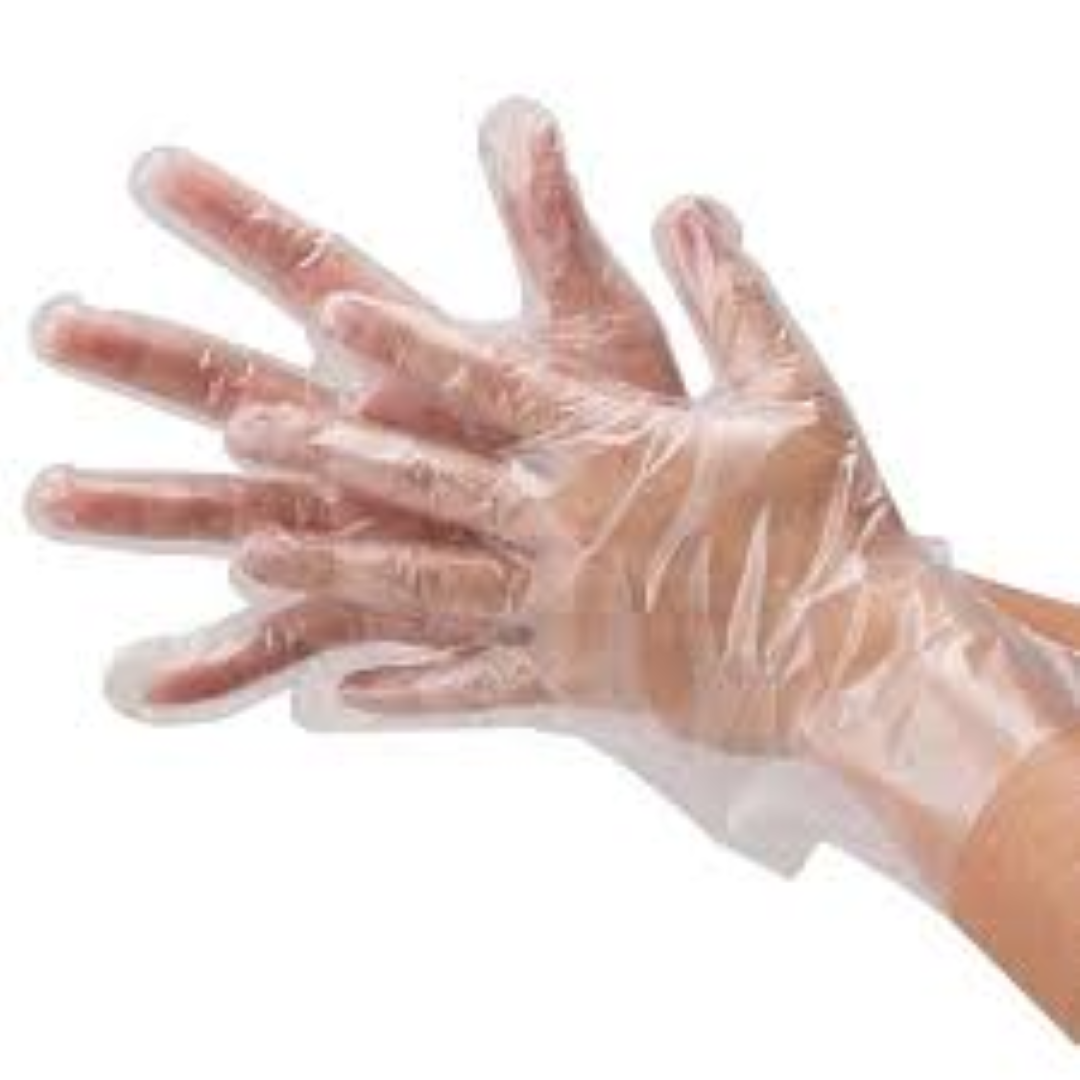 QUIP POLYTHENE GLOVES 100PCS LARGE